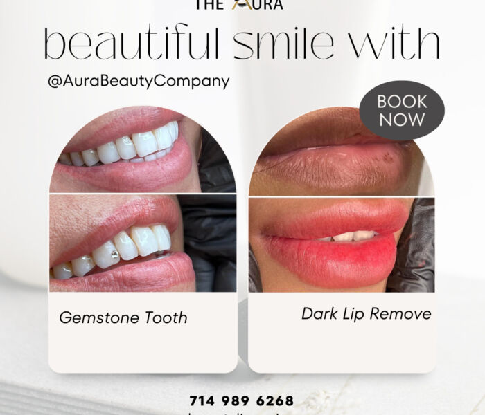 Make your smile shine with Gemstone and Lip Tattoo 2