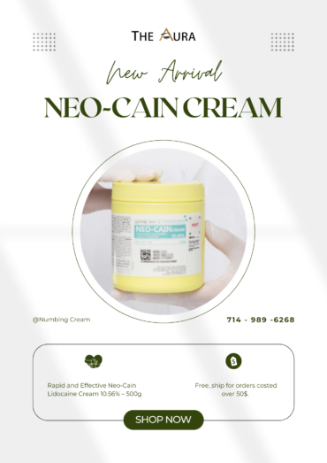 Where to buy Rapid and Effective Lidocaine 10.56% (Neo-Cain Cream) Neo-Cain is now available with the big size (500g) at The Aura Beauty, California