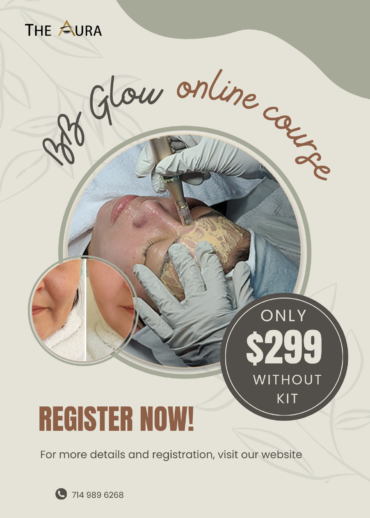 What is in the BB Glow online course at Aura Beauty Company?