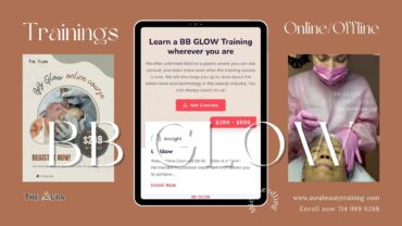 Enrollment for Microneedling/BB Glow course (online & offline) - Learn and practice advanced techniques!