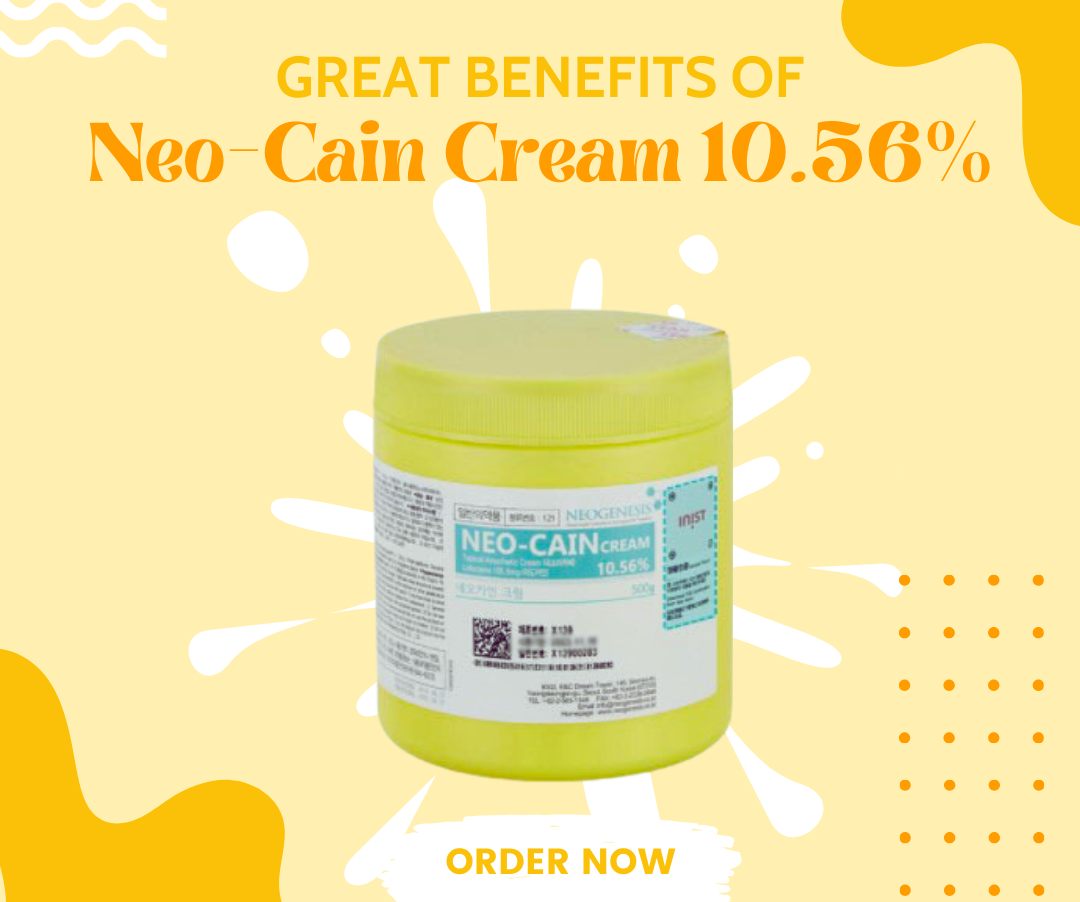 Great benefits of Neo-Cain Cream 10.56%