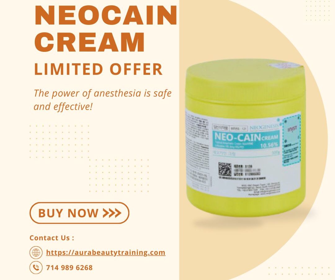 Buy Neo-cain Cream in US. The best Numbing Creams - BEST SELLERS - Free Shipping with order over 50$! 📍 Rapid and Effective Neo-Cain Lidocaine Cream 10.56% - 500g 📍 Neo-pro cream 5% (Lidocaine & Prilocaine) - 30g Tube