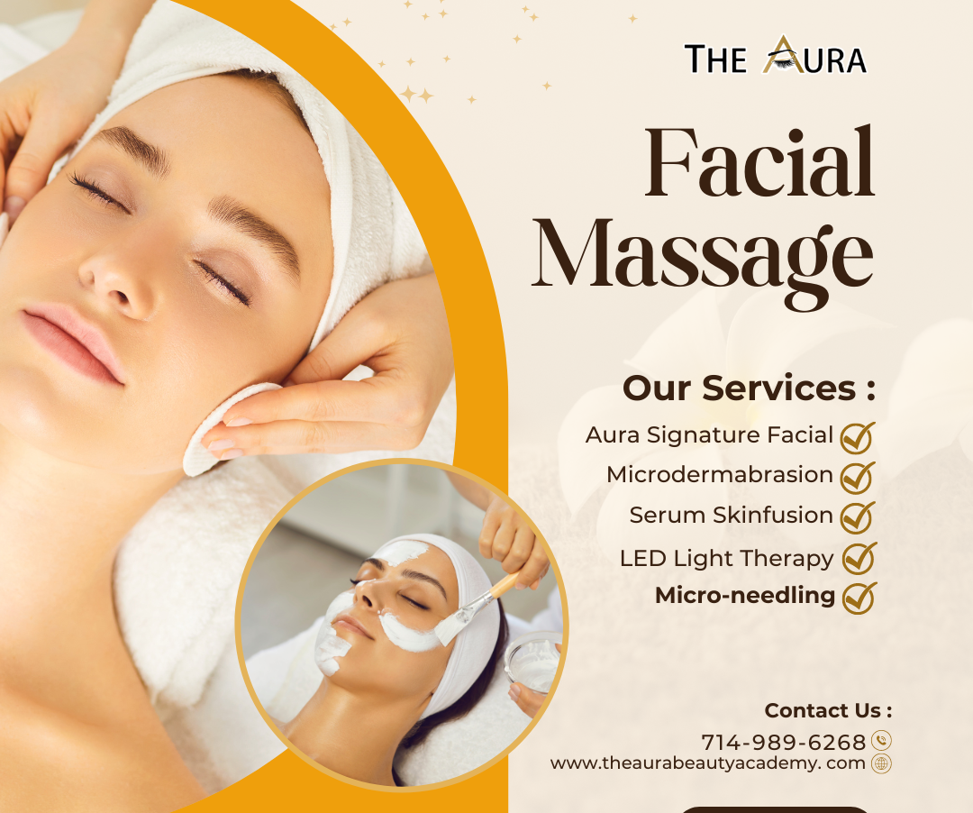 One of the best facial in California. Best facial massage, best price.