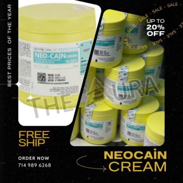 The best Numbing Creams - BEST SELLERS - Free Shipping with order over 50$! 📍 Rapid and Effective Neo-Cain Lidocaine Cream 10.56% - 500g 📍 Neo-pro cream 5% (Lidocaine & Prilocaine) - 30g Tube