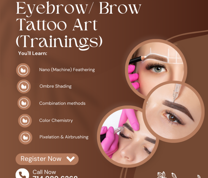 Eyebrow/ Brow Tattoo Art (Trainings)