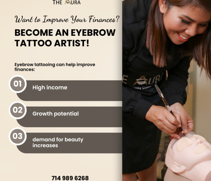 Want to Improve Your Finances? Become an Eyebrow Tattoo Artist!