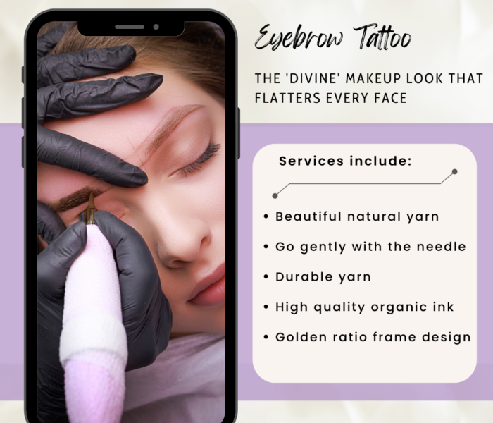 Eyebrow Tattoo: The 'Divine' Makeup Look that Flatters Every Face
