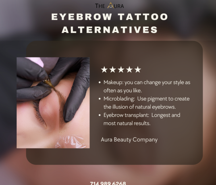 Eyebrow tattoo alternatives