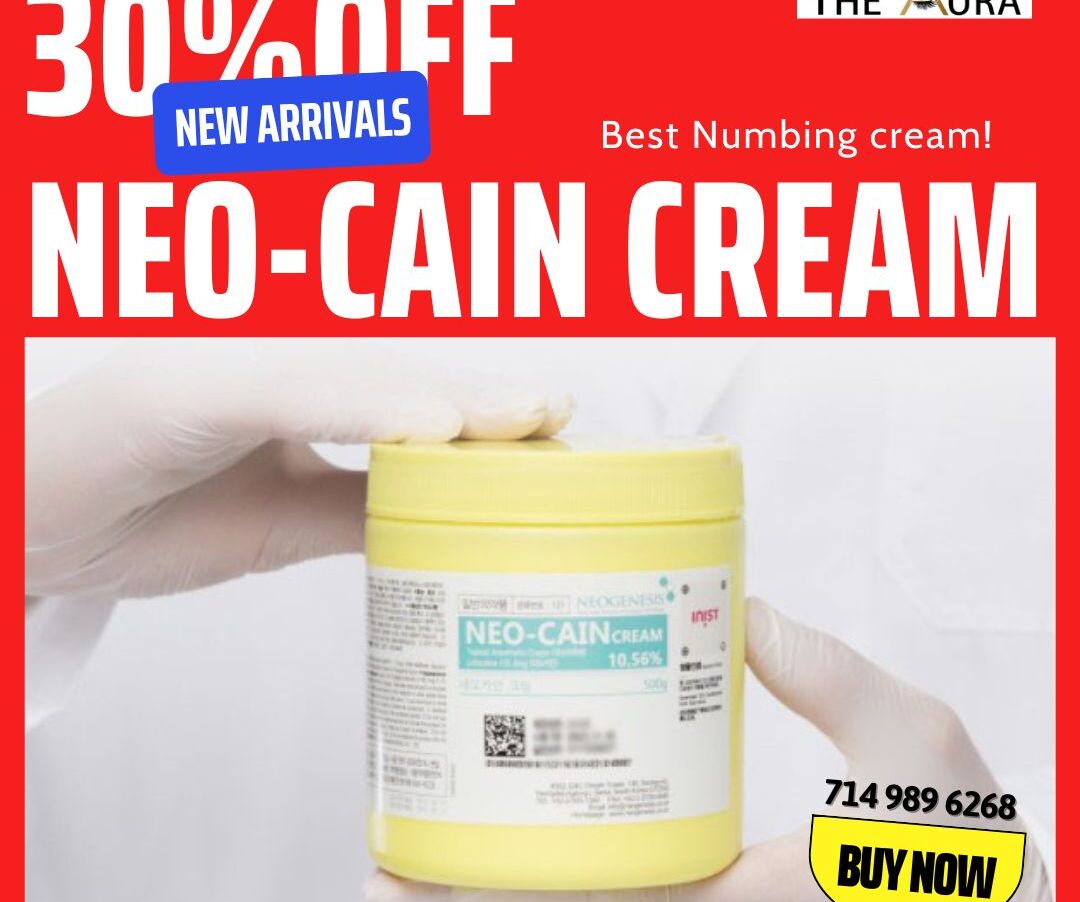 The best Numbing Creams - BEST SELLERS - Free Shipping with order over 50$! 📍 Rapid and Effective Neo-Cain Lidocaine Cream 10.56% - 500g 📍 Neo-pro cream 5% (Lidocaine & Prilocaine) - 30g Tube