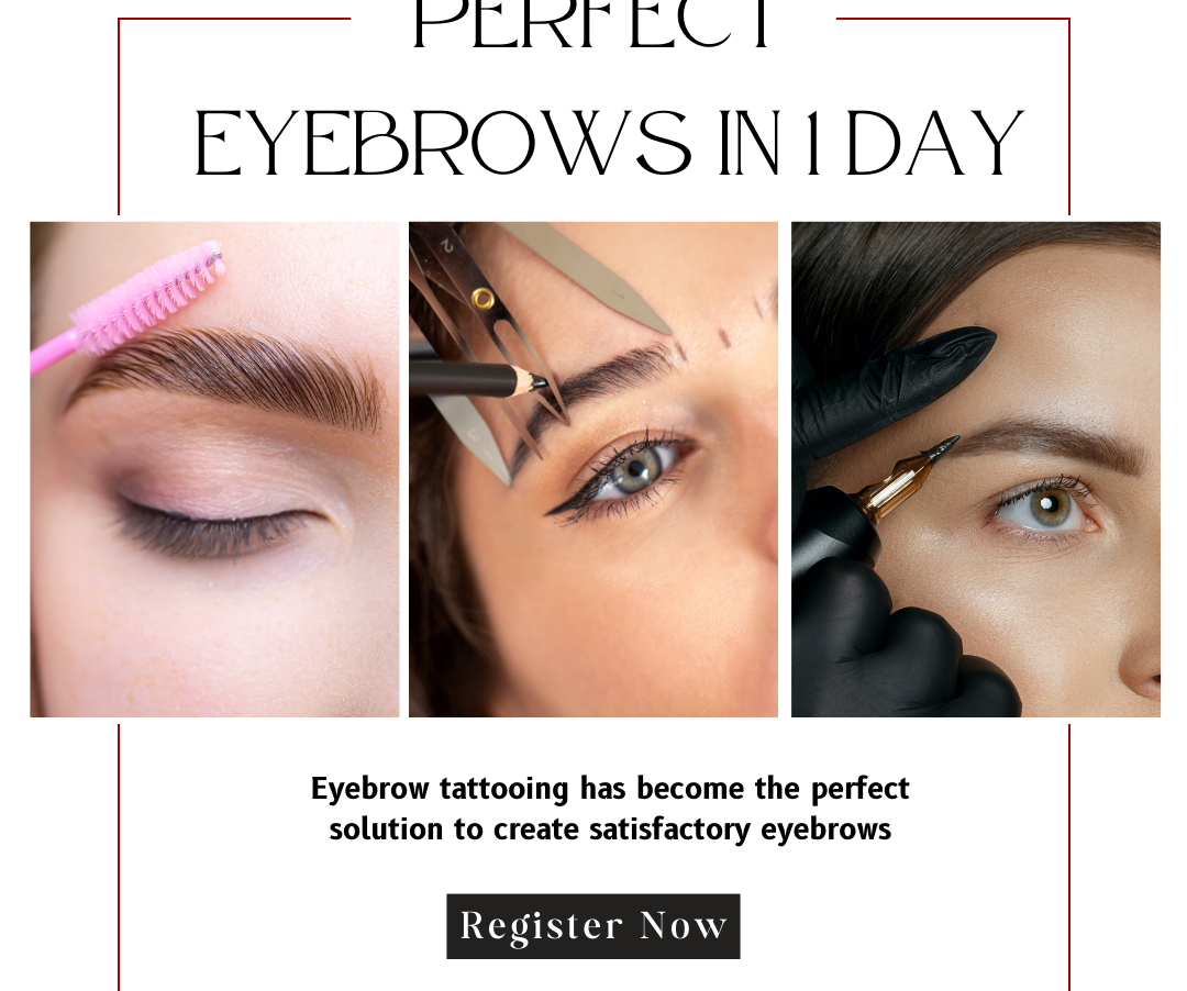 Perfect eyebrows in 1 day: Learn professional tattoo techniques