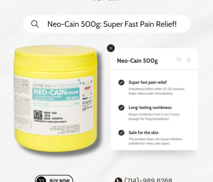 Neo-Cain 500g: Super Fast Pain Relief!