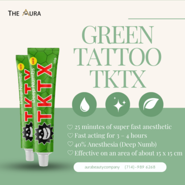 Green Tattoo TKTX Numbing Cream 40% – The ultimate pain relief solution for all beauty treatments!