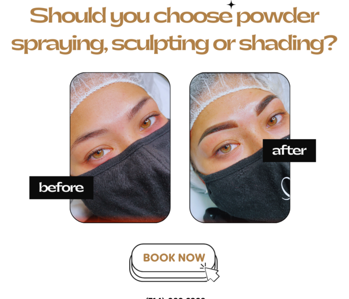 Should you choose powder spraying, sculpting or shading? Compare each style in detail!