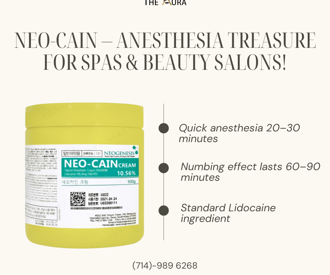 Neo-cain – Effective Anesthetic Cream for Spas & Beauty Salons