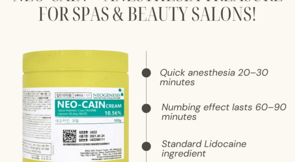 Neo-cain – Effective Anesthetic Cream for Spas & Beauty Salons