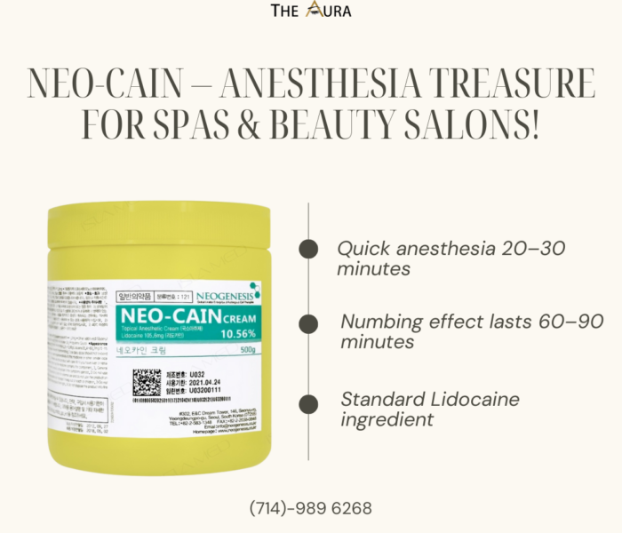 Neo-cain – Effective Anesthetic Cream for Spas & Beauty Salons