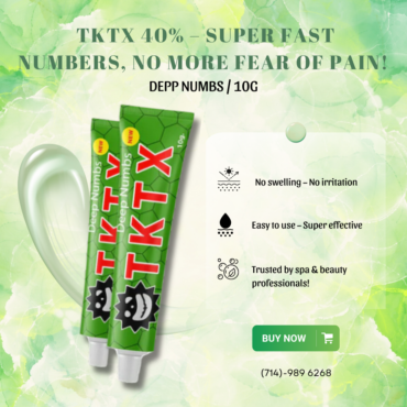 Deep Numbing – Safe – Painless With TKTX 40%