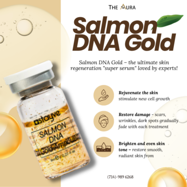 Salmon DNA Gold – Regenerating skin from within!