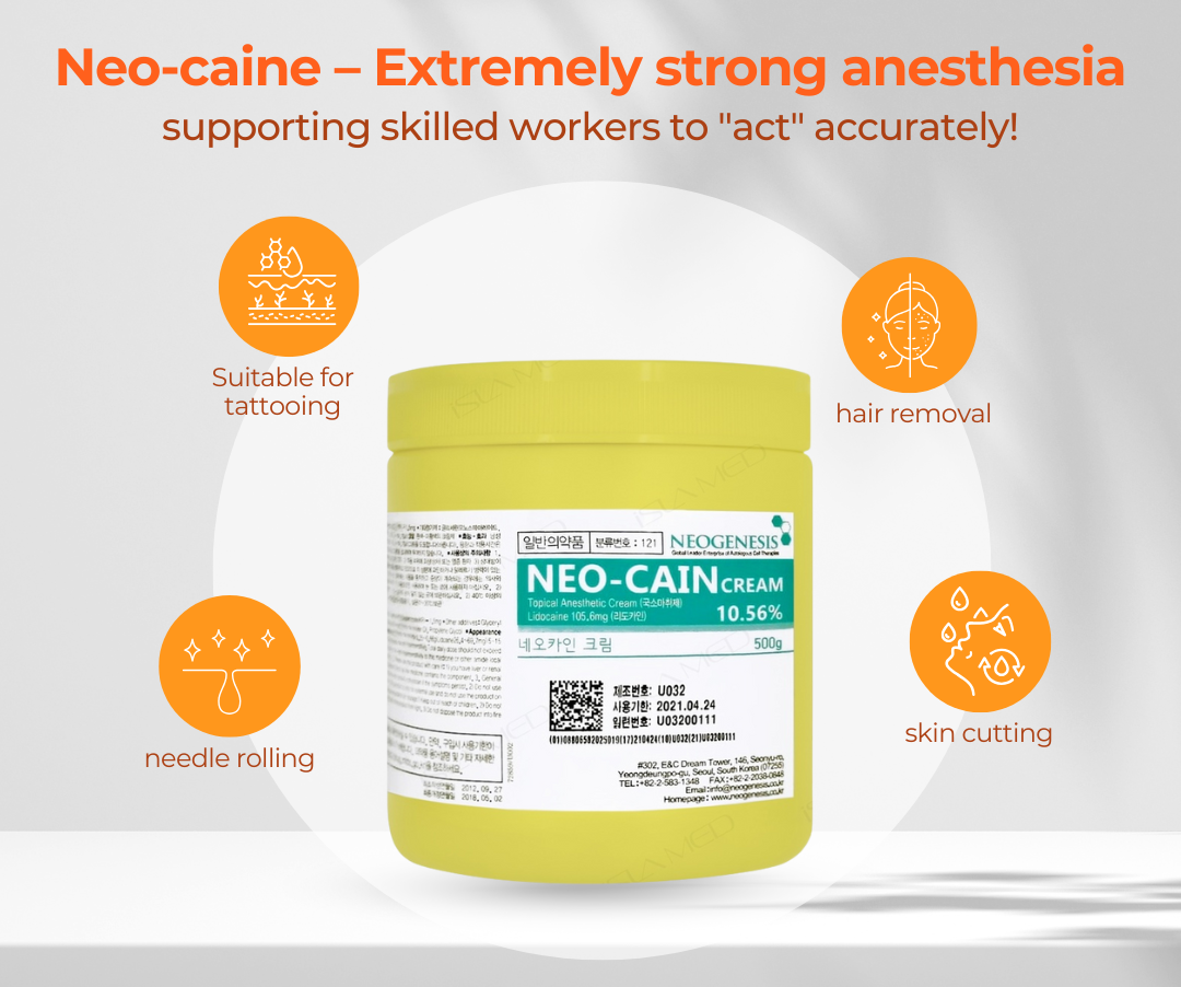 Neo-caine – Extremely strong anesthesia, supporting skilled workers to "act" accurately!