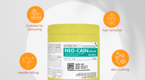 Neo-caine – Extremely strong anesthesia, supporting skilled workers to “act” accurately!