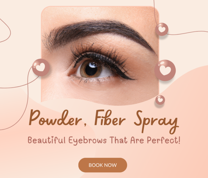 ✨ Powder, Fiber Spray - Beautiful Eyebrows That Are Perfect!