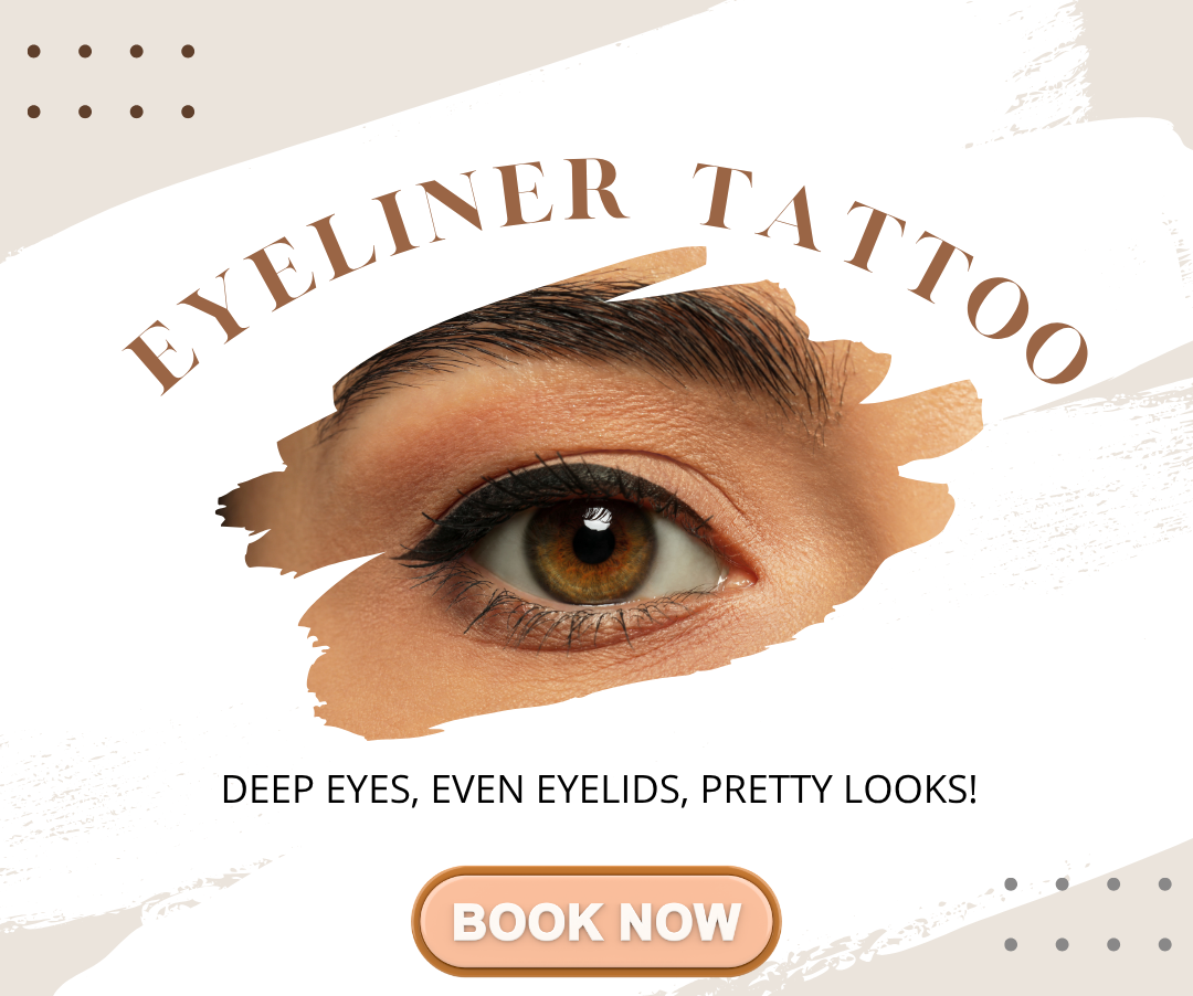 👁️ Eyeliner Tattoo – Deep Eyes, Even Eyelids, Pretty Looks! ✨