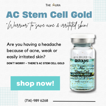 AC Stem Cell Gold – “Warrior” to save acne & irritated skin!