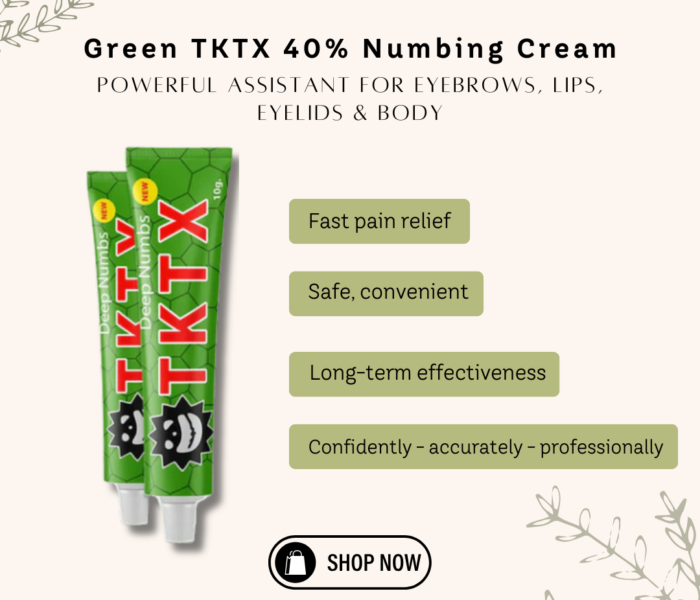 💎 TKTX 40% - A Powerful Assistant When Doing Eyebrows, Lips, Eyelids, Face & Body 💎