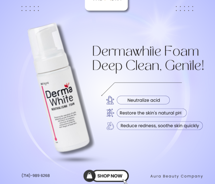 Dermawhite Foam – Deep Clean, Gentle!