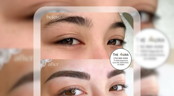 Eyebrows Tattoo – Standard Eyebrow Shape, Natural Like Real!