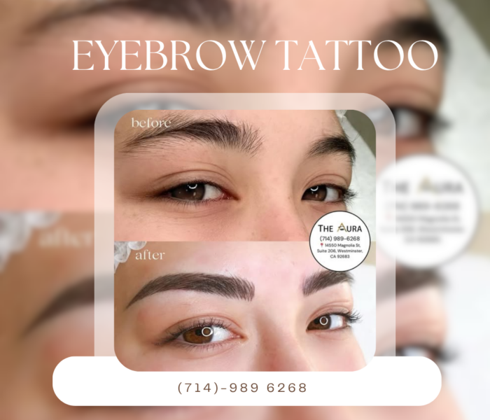 Eyebrows Tattoo – Standard Eyebrow Shape, Natural Like Real!