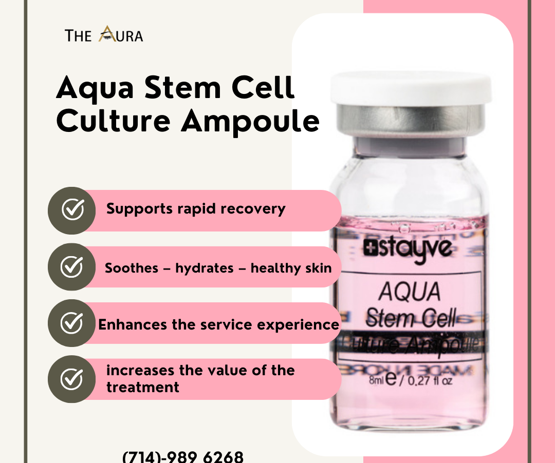 Healthy Skin from the Root with Aqua Stem Cell Culture Ampoule