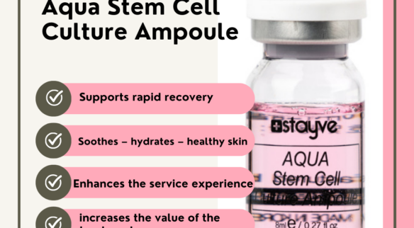 Healthy Skin from the Root with Aqua Stem Cell Culture Ampoule