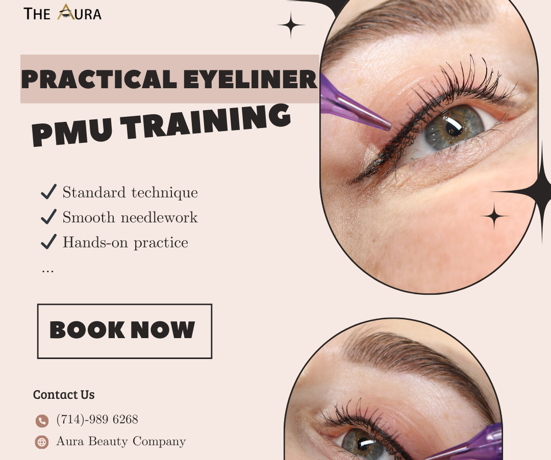 Practical Eyeliner PMU Training – Get a Job Right After Graduation Learn by doing!