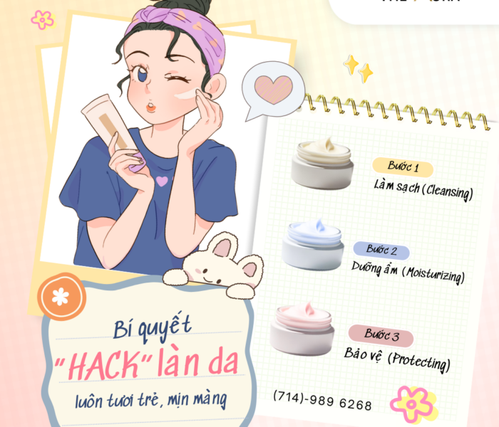 Bí quyết “HACK” làn da luôn tươi trẻ, mịn màng