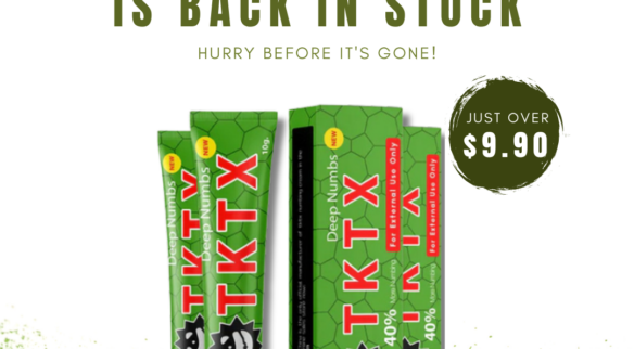 GREEN TATTOO TKTX IS BACK IN STOCK – HURRY BEFORE IT’S GONE!