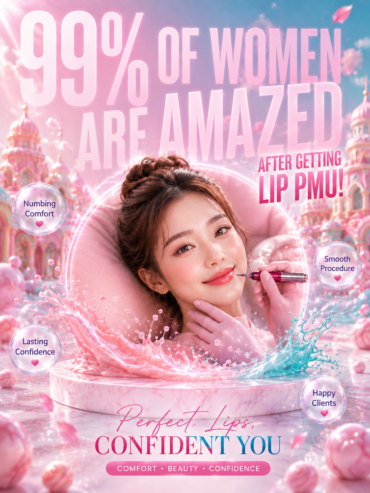 99% of women are amazed after getting Lip PMU!
