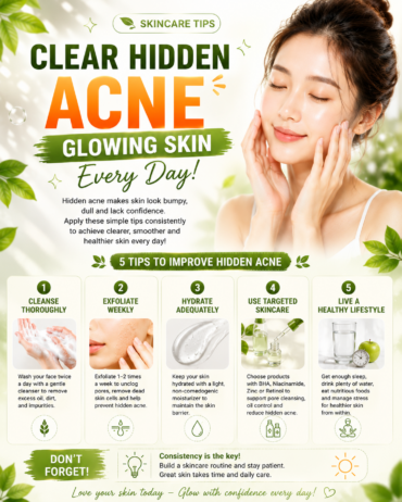 BANISH CONGESTED ACNE – REVEAL SMOOTH, RADIANT SKIN!